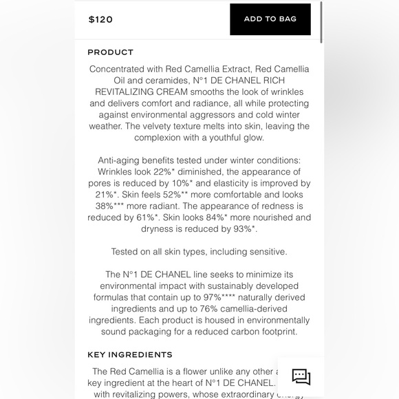 CHANEL Beauty N°1 DE CHANEL REVITALIZING SERUM and RICH REVITALIZING CREAM New - Picture 11 of 11